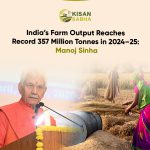India’s Farm Output Reaches Record 357 Million Tonnes in 2024–25: Manoj Sinha