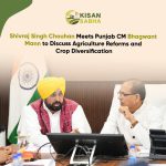 Shivraj Singh Chouhan Meets Punjab CM Bhagwant Mann to Discuss Agriculture Reforms and Crop Diversification