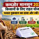 Weak Monsoon 2026: A Farmer’s Guide to Drought Relief, Crop Loss Claims and Rabi Planning